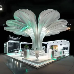Modern Fashion Exhibition Stand Booth Modular Assembly for Pop Up Store Mall Event Trending Design