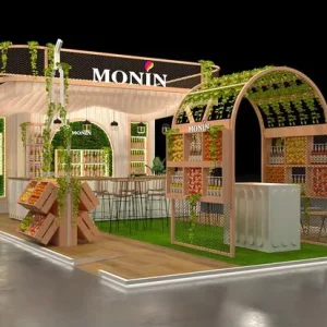 Modern Fashion Exhibition Stand Booth Modular Assembly for Pop Up Store Mall Event Trending Design