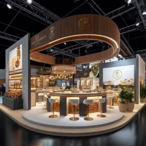 Modern Fashion Exhibition Stand Booth Modular Assembly for Pop Up Store Mall Event Trending Design