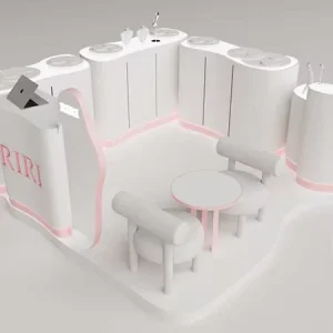 Modern Fashion Modular Assembly Exhibition Stand Booth for Pop Up Store Event Mall