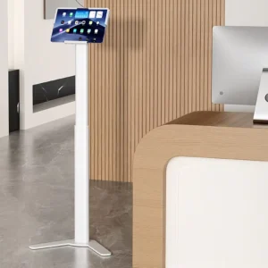 Modern Floor Tablet Display Stand Commercial Grade Anti Theft Holder Adjustable Display Mount Stand