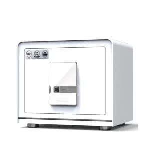 Modern Home All Steel Anti Theft Key Lock & Fingerprint Password Safe Box Jewelry & Document Cabinet Remote Alarm Function