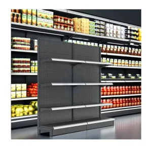 Modern Light Heavy Duty Gondola Shelves Price Supermarket Metal Rack Business Super Shelves for Supermarket