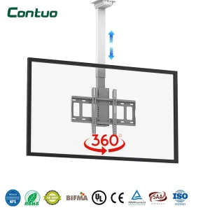 Modern Office Furniture TV Lifts Retractable Automatic Ceiling TV Lift Motorized Remote Control