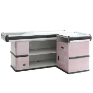 Modern Retail Cash Counter Supermarket Checkout Counter for Sale Superb Reception Desk