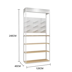 Modern Retail Store Fixtures for Men Clothes Shop Men’s Clothing Store Design Racks Garment Rack Fitting Display Furniture