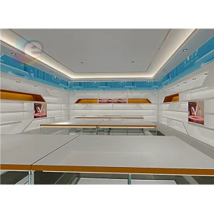 Modern Wooden Household Electrical Store Fixtures Custom Home Appliance Decor Retail Electronics Hardware Shop Interior Design OEM