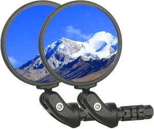 Mountain Road Bike Rearview Mirror Foldable Convex Rearview Mirror Outdoor Riding Equipment Bike Mirror