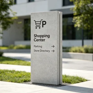 Multi Color LED Custom Directional Directory Signs for Commercial Buildings