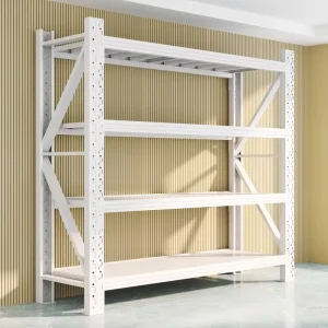 Multi Layer Cold Rolled Steel Freely Adjustable Storage Rack Shelving for Supermarket Living Room Basement Shelf