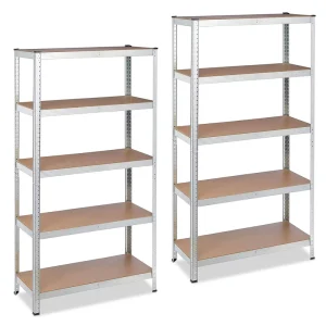Multi-layer Thickened Galvanized Shelves Display Rack Household Adjustable Storage Shelves Supermarket Storage Iron Shelf