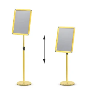 Multi position Height Adjustable Portable Sign Holder Poster Board Stands Display Stand