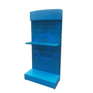 Multi purpose Retail Shops Garden Power Tool Exhibition Metal Display Racks and Stands with Shelves for Hardware Store
