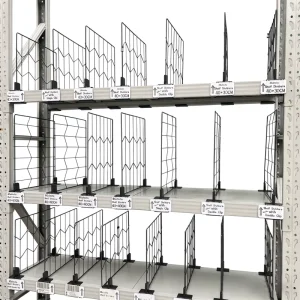 Multi-size Shelf Divider Shelf Sorting Organizers Ideal for Different Shelf Specifications Warehouse Retail Shelving