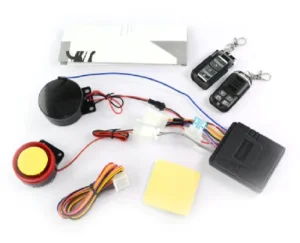 Multifunctional Anti-Theft Device for Motorcycles Bidirectional Voice Alarm with High Visibility Features
