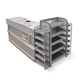 Multifunctional Shop Checkout Counter Display and Cashier Table for Shop Use