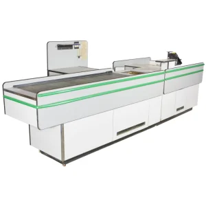 Multifunctional Supermarket Checkout Counter Cash Desk Grocery Cashier Checkout Counter