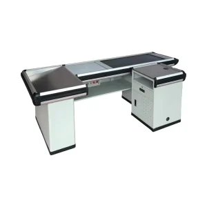 Multifunctional Supermarket Checkout Counter Cashier Table Cash Counter for Shop