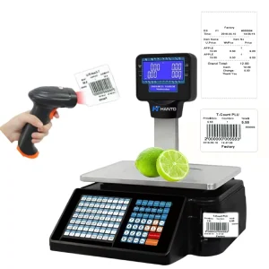 Multilingual Electronic Checkout Scale for Supermarket Retail in European American Market