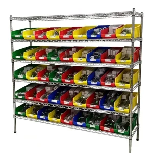 NSF Approval Supermarket Supplies Made In China Chrome Metal Wire Multipurpose Hardeware Store Shelf