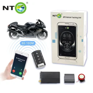 NTG02M 4G GPS Tracker for Motorcycle Engine Cut Off Lock & Unlock Control Door Alarm System GPRS GSM Positioning