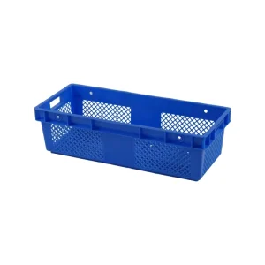 Nestable Stackable Eco-Friendly Durable Mesh Plastic Crate Storage Containers Industrial Warehouse Logistics Packaging Strong