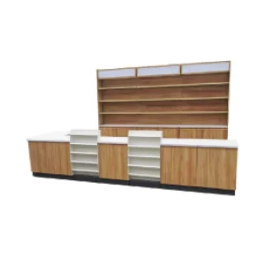 New Design Checkout Systems Combination Cashier Counter Convenience Store Counter Checkout