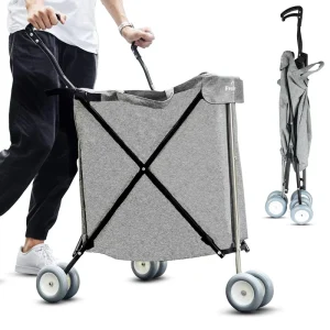 New Design Factory Price Lightweight 84L Trolley Supermarket Shopping Trolley