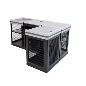 New Design Grocery Store Metal Cash Counter for Supermarket
