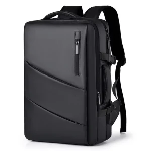 New Factory Design Business Oxford USB Charging Fashionable Men’s Travel Waterproof School Laptop