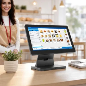 New Product Ideas Supermarkets Cash Register 15.6 Inch Dual Screen Pos System Windows Pos Terminal Touchscreen Pos Point Of Sale