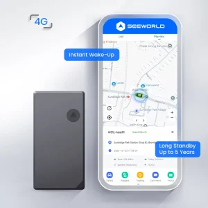 New Ultra Thin 4G GPS Asset Tracker Automotive Device with Light Sensor Anti theft Alarm