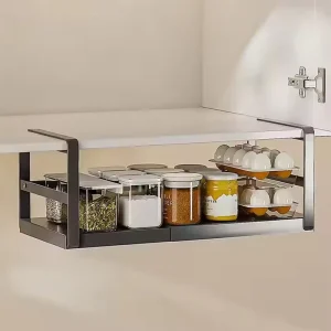 No Assembly Vertical Spice Rack Kitchen Pantry Cabinet Spice Metal Rack Spice Organizer Pull Out Cabinet Organizer
