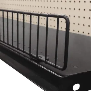 North America Standard H3 Black Color Shelf Wire Dividers Chrome H3 Inches Shelving Gondola Wire Dividers H3 Wire Dividers