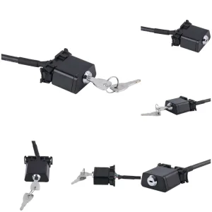 OBD2 Port Lock Anti-Theft Security Device with Key for Dashboard Durable Metal Construction Easy Install Vehicle Protection