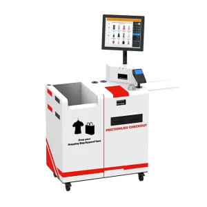 ODM OEM Service Facial Recognition Camera Cash Payment with RFID Tag Reader Self Service Check Out Kiosk