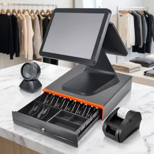 OEM 15 15.6 Inch Full Touch Screen POS Machine All in One Point of Sale System Cash Register POS Business for Retail Salon Shop