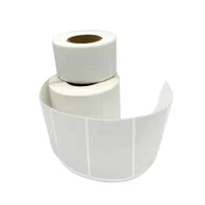 OEM/ODM Printing Clear BPA/BPS Free Long Term Use Square Label Price Label Paper Label Customization Thermal Label Roll