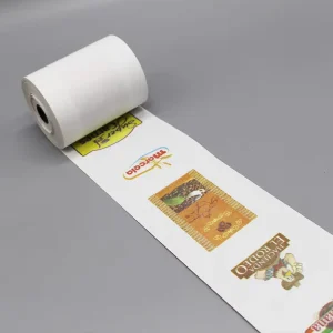OEM Receipt Paper Dispenser With 80x80mm 70gsm Thermal White Clear Till Rolls Single Layer 57mm 80mm Models Cash Register