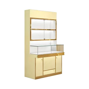 OEM Service Exquisite Workmanship Sleek Design Vetrinekast Display Counter Customized Lockable Display Case for Store