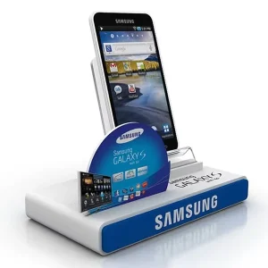 OEM&ODM Factory Custom Samsung Mobile Phones Acrylic Retail Store Display Illuminated LED Display Rack