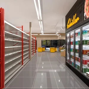 One Stop Retail Store Design Service Supermarket Display Equipment Layout Design