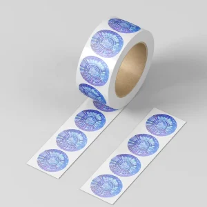 Original Label Stickers Set Packaging Tamper Evident Seal Egg Shell VOID Self Adhesive Hot Stamping Glossy Surface Candle Craft