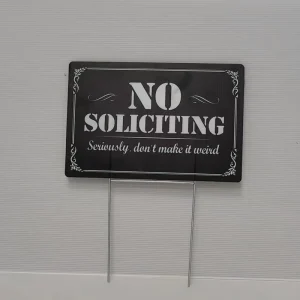 Outdoor Customized 18 X24 UV Printing PP Corrugated Coroplast Yard Signs With Stakes
