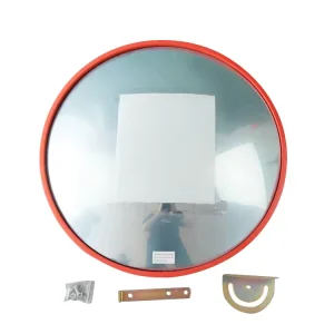 Outdoor Indoor Adjustable Clear View Safety Traffic Wide Angle Convex Mirror for Garage Warehouse Driveway Park