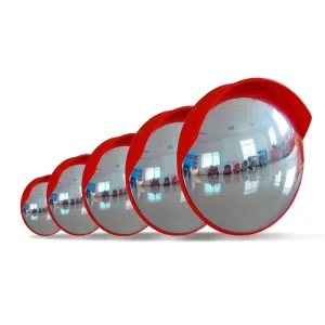Outdoor Shatterproof Convex Wide Angle Mirror Traffic Safety Mirror for Garage Driveway Blind Spot