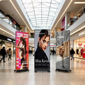 P1.53 P1.86 P2 P2.5 Indoor LED Poster Display High Brightness 1200cd for Shopping Malls Hotel Advertising Image Display OEM