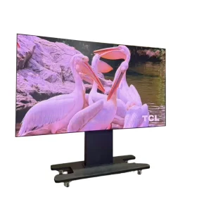P1.53 Smart Foldable Lift LED Advertising Screen Waterproof Floor Standing Mobile Poster Display High Definition Portable