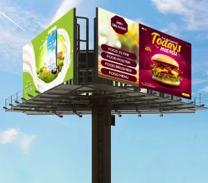 P10 LED Full Color Outdoor Waterproof 8K HDR10+ IP65 Floor Standing Poster Screen Advertising Board HD Display Manufacturer