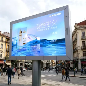 P5 P6 Outdoor Fixed LED Display 960×960 Cabinet Energy Saving for Shopping Mall Facade